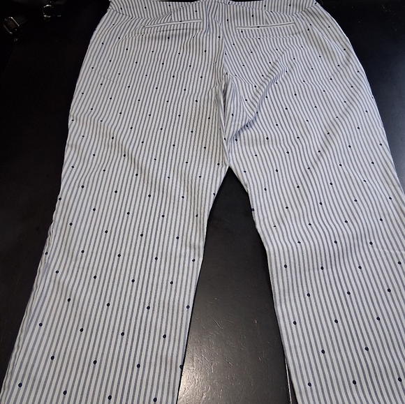 Chicos Cropped, Striped & Polka Dot Pants Size 1.5 R - Picture 5 of 12